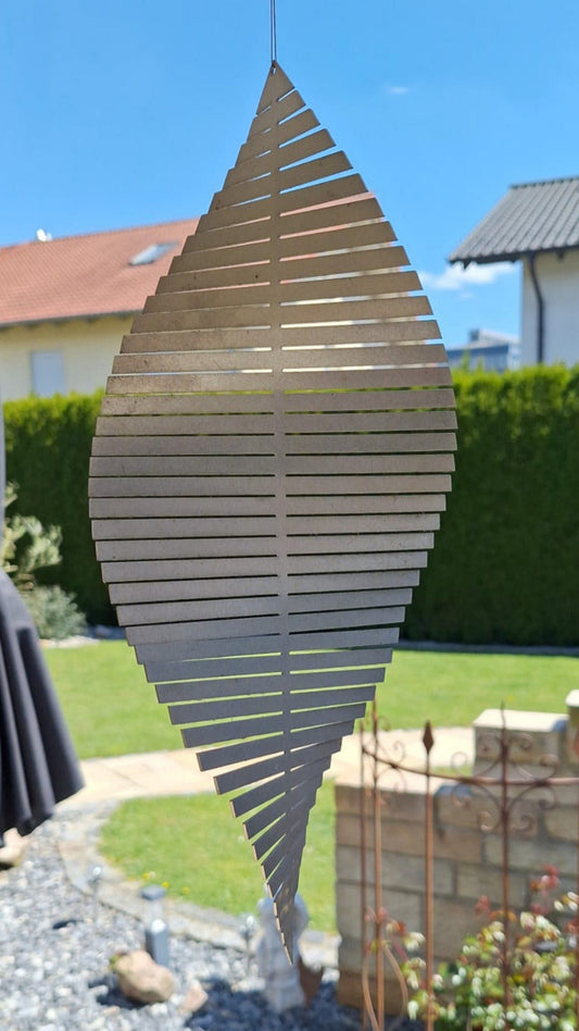 "MetalTwist" - Windspiel in Spiralenform